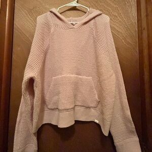 Celebrity Pink Soft Knit Sweater with Hood